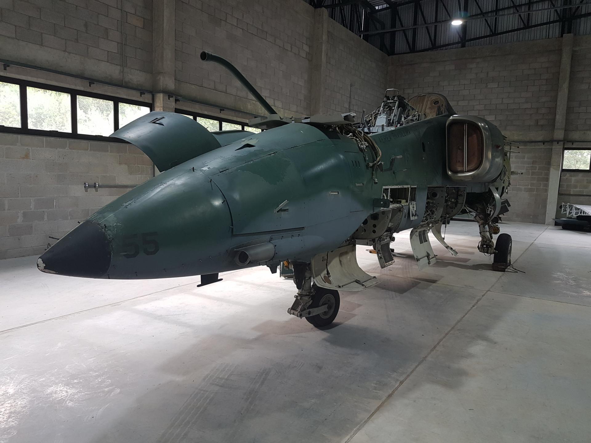 Caça AMX A-1 doado Força Aérea Brasileira (FAB)